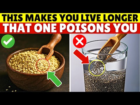 Over 60? 4 DANGEROUS Seeds You Should NEVER Touch and 4 You MUST Eat Daily | Senior Health Tips