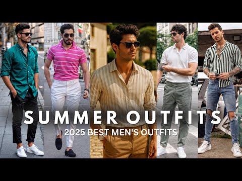 Summer Outfits For Men | Men's Fashion Ideas 2025 | Latest Casual Outfits For Men