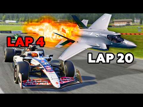 Can I Lap the AI 20 TIMES With A LITERAL Rocketship?