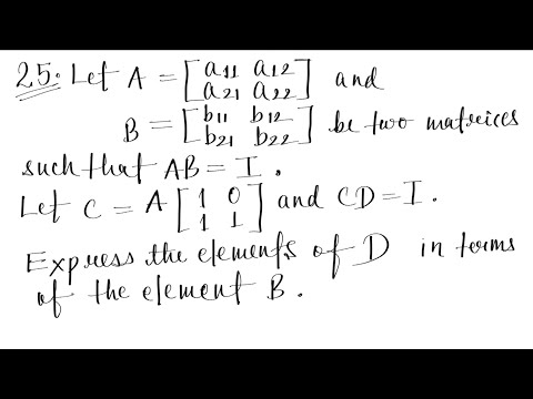 Linear Algebra Problem 25