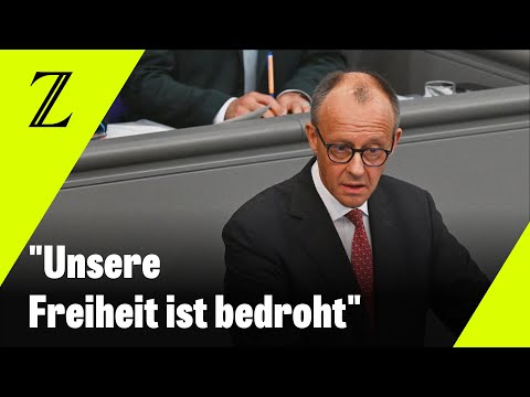 Merz stellt Bürger in Generaldebatte auf Veränderungen ein