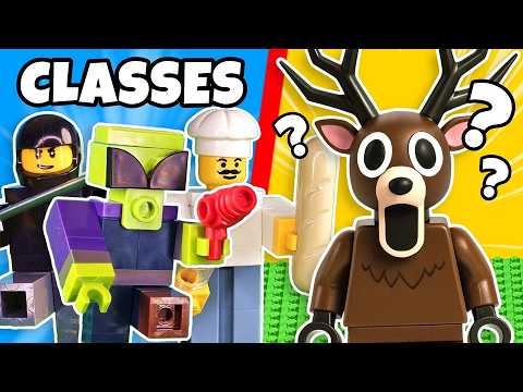 I built EVERY CLASS from 99 NIGHTS in LEGO...