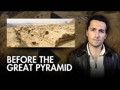 What existed before the Great Pyramid?