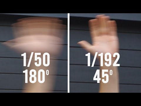 CAMERA SHUTTER: Should You Only Use 1/50 for Video?