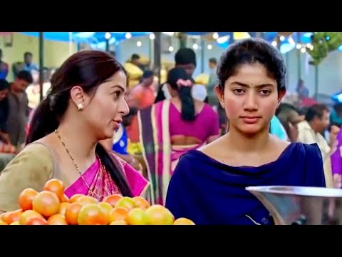 साई पल्लवी अपने बेहेन से नानी के बारे में घर में बात करने बोल रही है