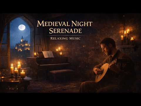Medieval Sleep Music 🌙 | Piano & Lute | Relaxing Medieval Instrumental for Deep Sleep