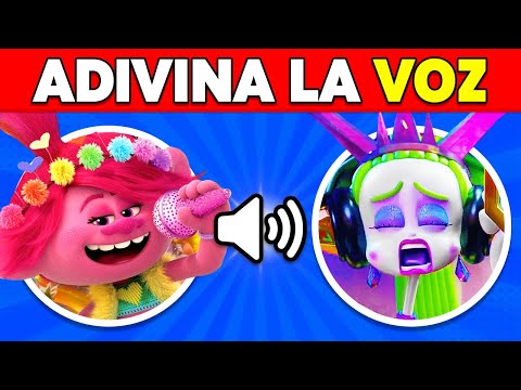 🔊 ADIVINA el Personaje de TROLLS 3 por Su VOZ 🌈🎧