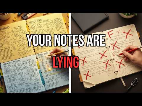 Your Perfect Notes Are Making You Fail (The Input Hoarding Effect)
