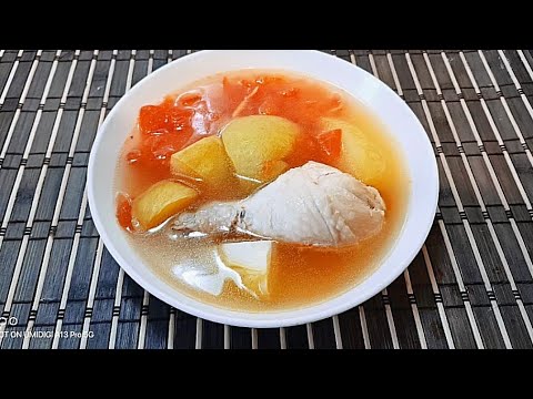蕃茄佛手瓜雞湯 Tomato Chayote Chicken Soup 🍅 🍗 🍲 簡單美味祛濕熱湯水 Simple Tasty Soup that clears Damp-Heat 🧑‍🍳😋💪