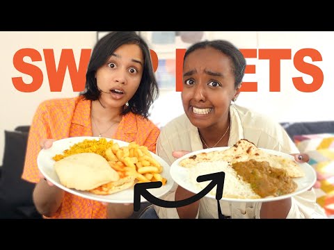 Best friends swap diets for 24 hours