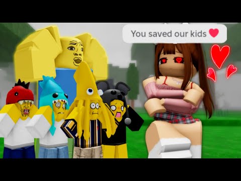 99 Nights in the Forest But an E-GIRL FLIRTS with Me (MEMES)