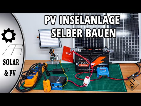 PV Inselanlage selber bauen aus einzelnen Komponenten mit  #LiTime 👍 Schritt für Schritt erklärt✔️