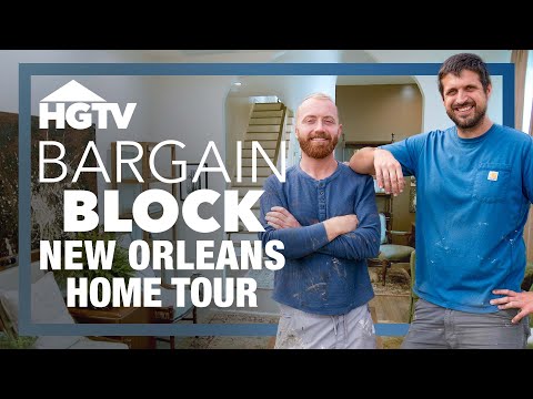 New Orleans Home Tour with Keith & Evan | Bargain Block New Orleans | HGTV