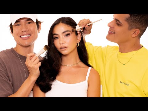 Half Face Makeup Challenge ft. Luis Torres | Patrick Ta