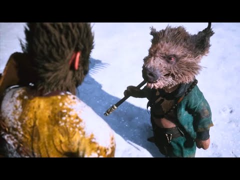 Zhu Bajie Treats Destined One Like His Son (Father & Son Moments) - Black Myth Wukong
