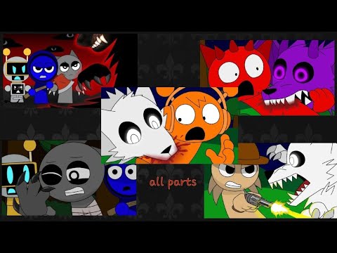 SPRUNKI WEREWOLF 🐺 (all parts 1-5)