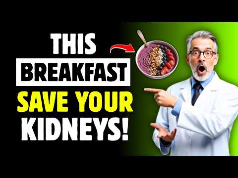 Top 4 Kidney-Healthy Breakfasts to Lower Creatinine & Support GFR Naturally | CKD Diet for Seniors