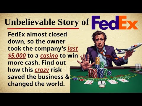 The Unbelievable Story of FedEx || 📦✈️ Learn English Through Story Level 2 || Graded Reader 🎧