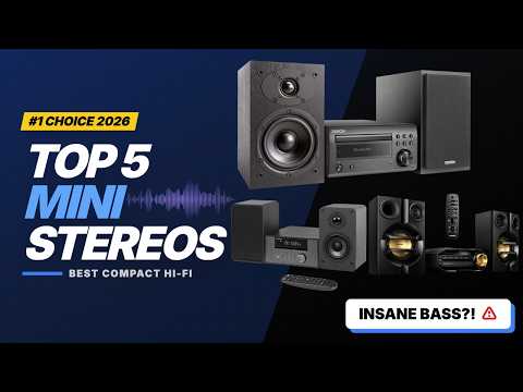 Audiophile Sound in a Small Package? 🔥 Top 5 Mini Stereo Systems 2026