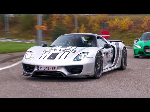 Supercars Accelerating! 918 Spyder, G80 M3 CS, GT3RS, GT3 Touring, C63 W204, R8 V10, AMG GTR, 296!