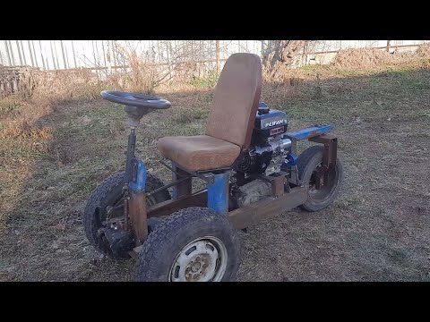 SUPER скребок!!!Самодельный. Самоходный. Част 1. Трансмиссия.