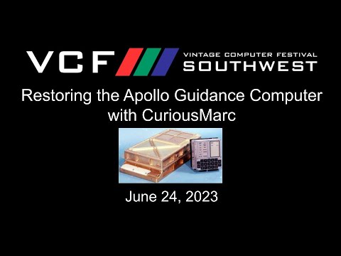 Restoring the Apollo Guidance Computer with CuriousMarc