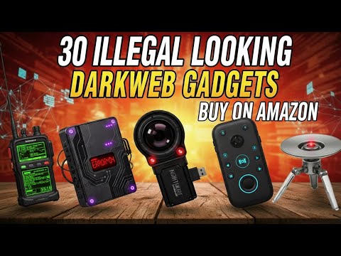 Top 30 Illegal-Looking Dark Web Gadgets You Can Buy on Amazon