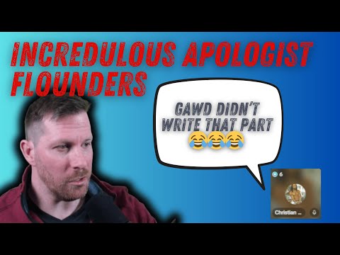 "Christian Apologetics 101" gets his first bible lesson | Guest Starring @Leavingfaith
