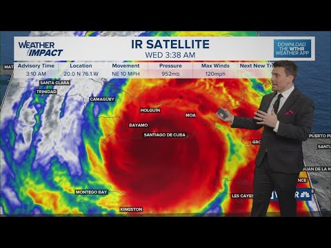 CAT 3 Hurricane Melissa makes landfall at 3:10 a.m. ET | Tracking where it goes next