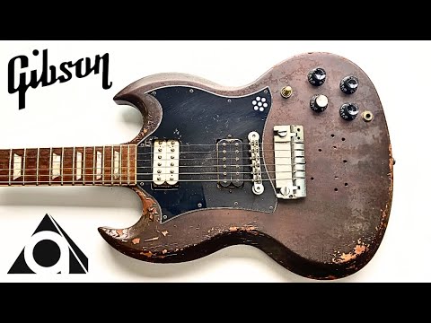 塗装が剥がれているギターをリフィニッシュして綺麗にしました。-I refinished a guitar that had peeling paint to make it beautiful.-