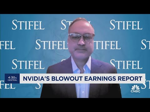 Still a lot of upside for Nvidia following its blowout quarter, says Ruben Roy