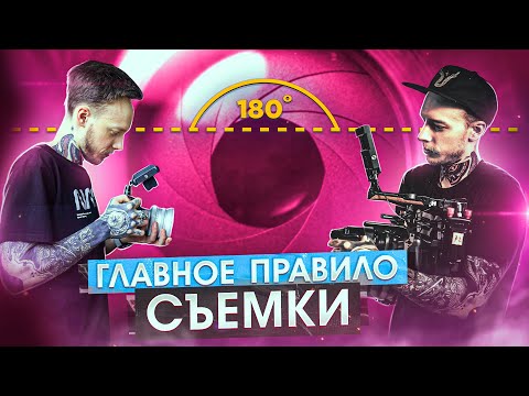 НЕ НАРУШАЙ ЭТО ПРАВИЛО! Самая СТРАШНАЯ ошибка при съемке ВИДЕО | Операторская ось. Правило 180