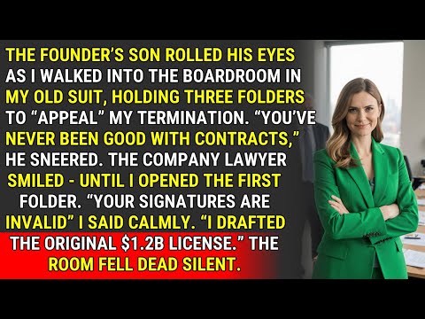 Fired for Being Quiet? I Owned the $1.2B Licensing Contract. ♟️ | #CorporateCheckmate