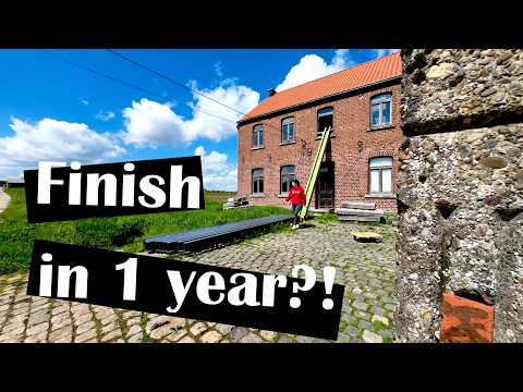 Is it possible to renovate an old farm yourself in JUST ONE YEAR? Here's the TRUTH!