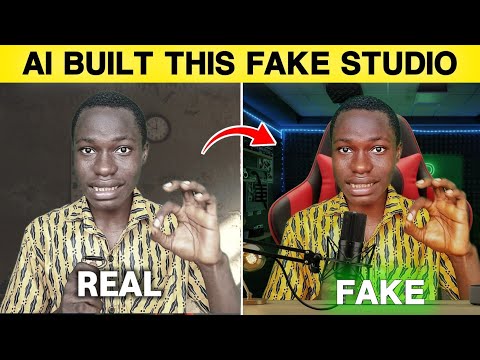 You Won’t Believe How I Made This Studio with AI for FREE