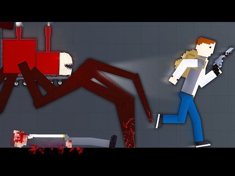 Feeding RAGDOLLS to Choo Choo Charles - People Playground Mods