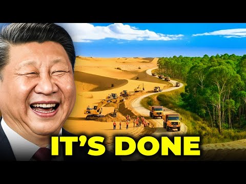 China Just Turned Its Largest Desert Into a Giant Forest — And The Results Are Beyond Belief