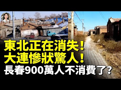 東北正在消失!大連慘狀驚人!長春900萬人不消費了?長春驚現3大怪象 #睇大陸