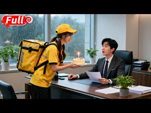 從沒有人關心工作到深夜的總裁，直到這個外賣妹深夜冒雨送來蛋糕慶祝生日！總裁冰冷的心瞬間融化，當場攔腰抱緊她：「你是我的此生唯一！」#短劇 #爽劇 #甜劇 #愛情劇 #drama #总裁