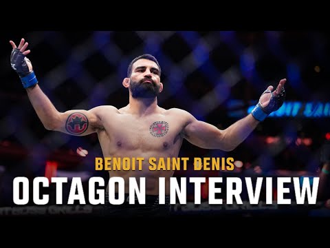 Benoît 'God of War' Saint Denis Calls for His Next Shot! | Vechain UFC 322 Octagon Interview