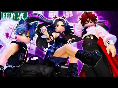 The ONLY Human in a VAMPIRE World! 🩸 Falling in love with a Hot Vampire PART 2! (Berry Avenue Story)