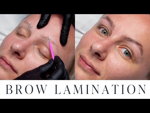 Amazing Brow Lamination Transformation: Step-by-Step Guide