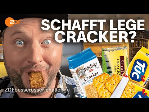 Cracker Challenge: Sebastian verzweifelt an simplem Salzgebäck