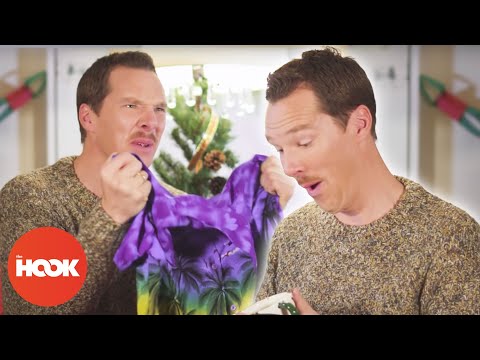 Benedict Cumberbatch On How to React to Bad Christmas Gifts | @TheHookOfficial
