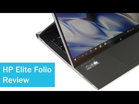 HP Elite Folio Review (Snapdragon 8cx Gen2 ARM 2-in-1 laptop)