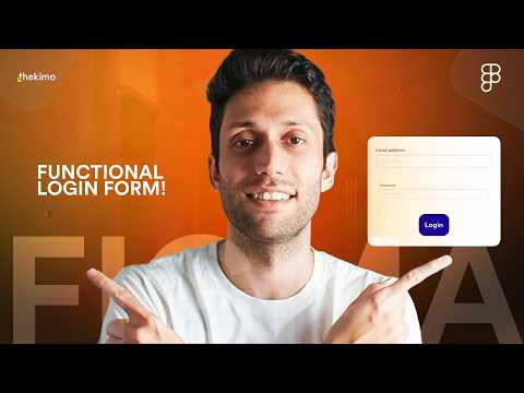 Functional login form in Figma - Real text input !