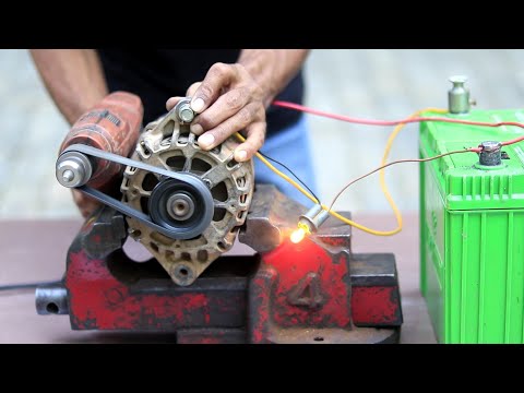 How To Charge Battery BY Alternator | 80 Amp Alternator Charging Battery