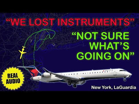 Instruments failure. “No heading capability”. Endeavor CRJ9 returned to LaGuardia. Real ATC
