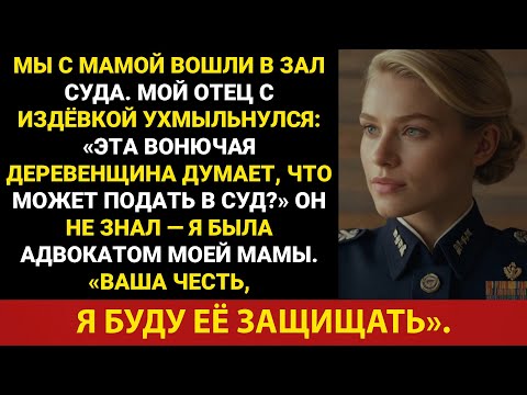 Я вошла в суд с мамой — папа смеялся до тех пор, пока я не сказала: «Ваша честь, я буду её защищать»