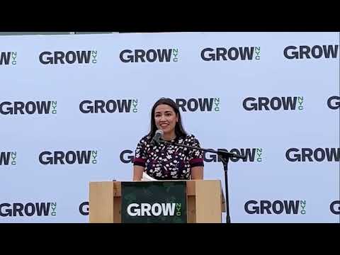 Rep. AOC Joins GrowNYC to Celebrate Opening of the NY State Regional Food Hub in the Bronx